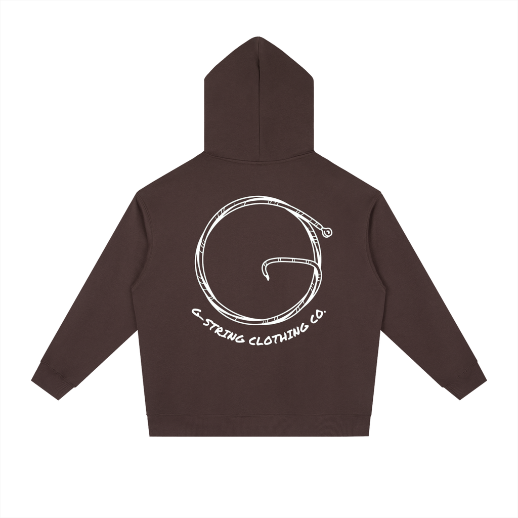 G-String Clothing Signature Heavyweight Drop-Shoulder Logo Hoodie (Unisex)