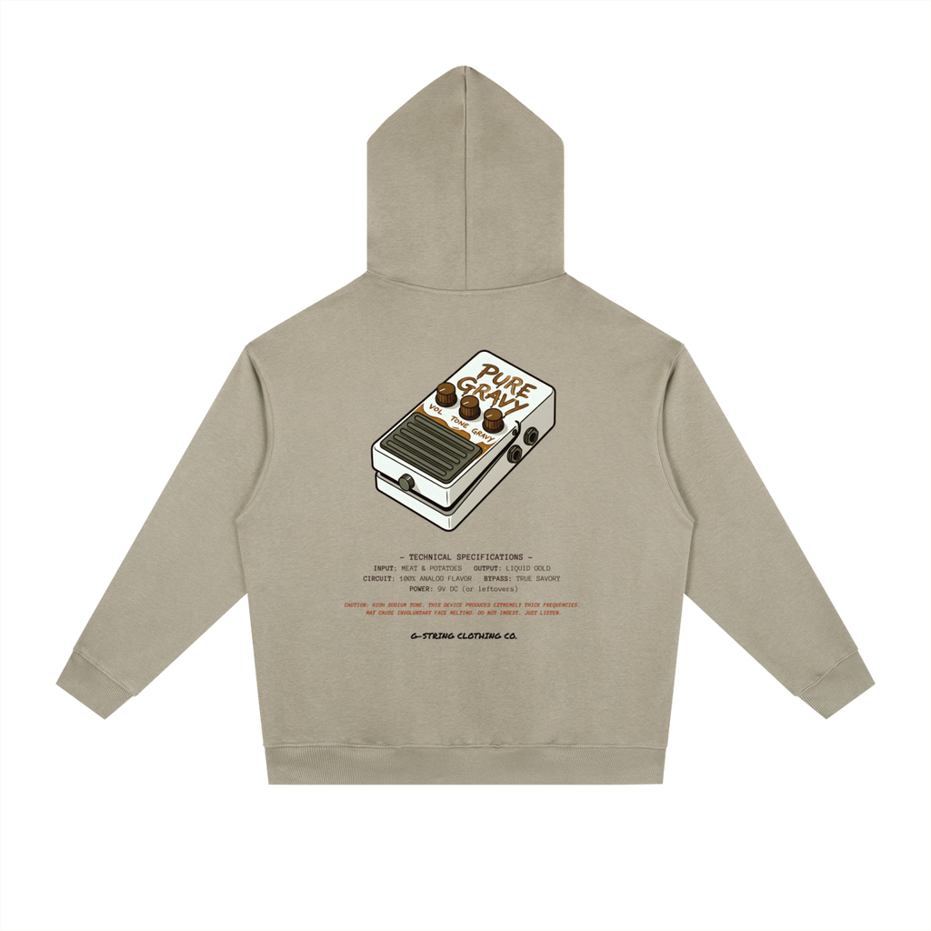 "Pure Gravy" Guitar/Bass Effects Pedal Hoodie (Unisex)