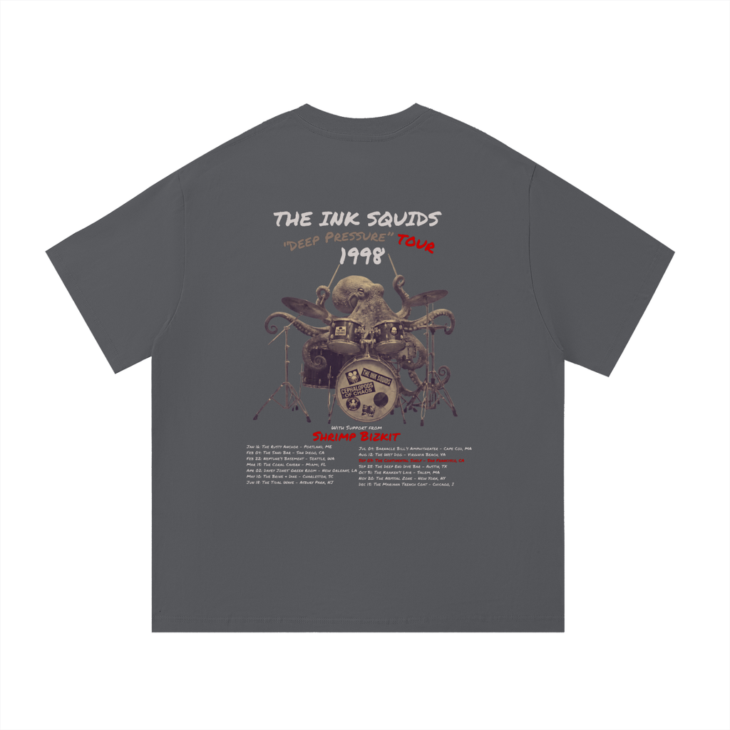"The Ink Squids" 1998 Deep Pressure Tour Tee (Unisex)