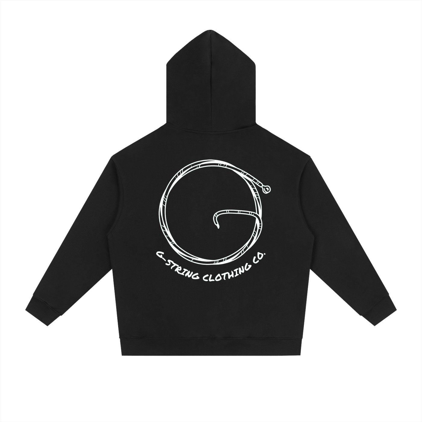 G-String Clothing Signature Heavyweight Drop-Shoulder Logo Hoodie (Unisex)