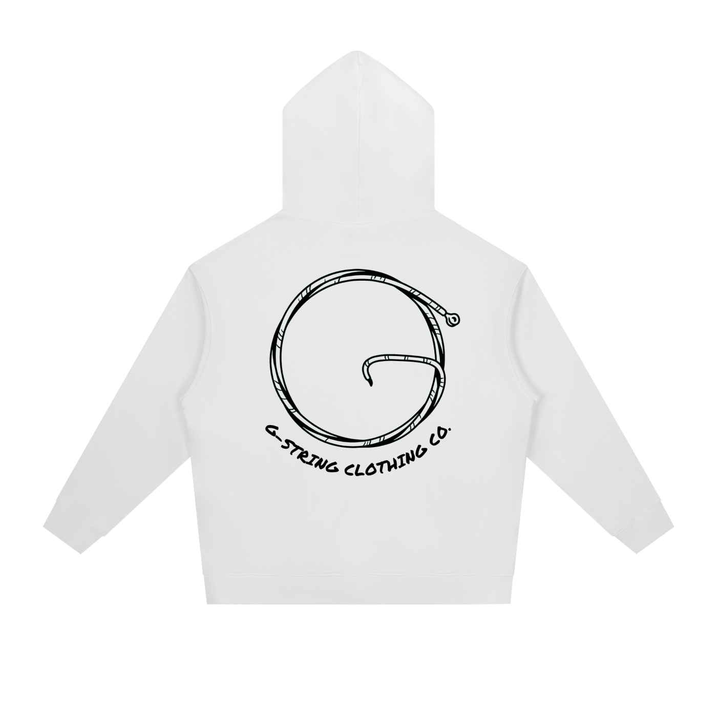 G-String Clothing Signature Heavyweight Drop-Shoulder Logo Hoodie (Unisex)