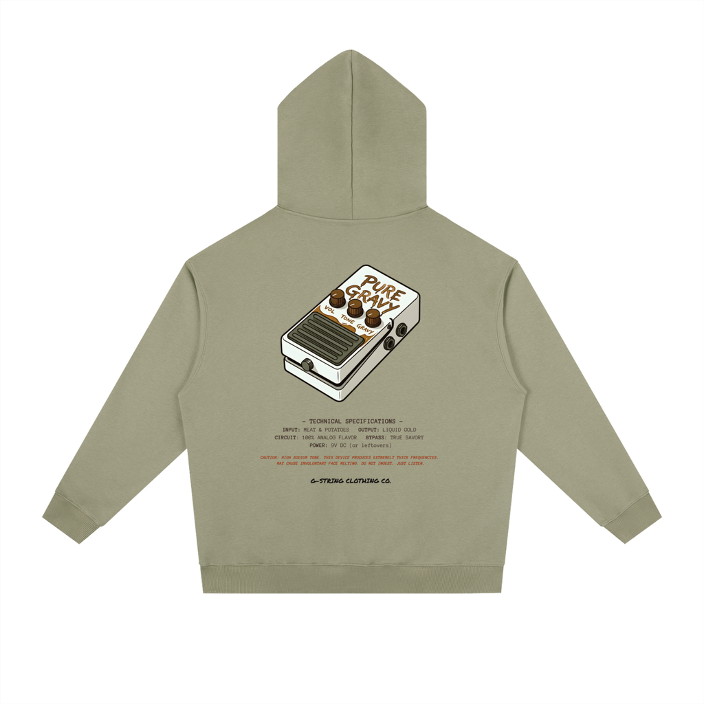 "Pure Gravy" Guitar/Bass Effects Pedal Hoodie (Unisex)