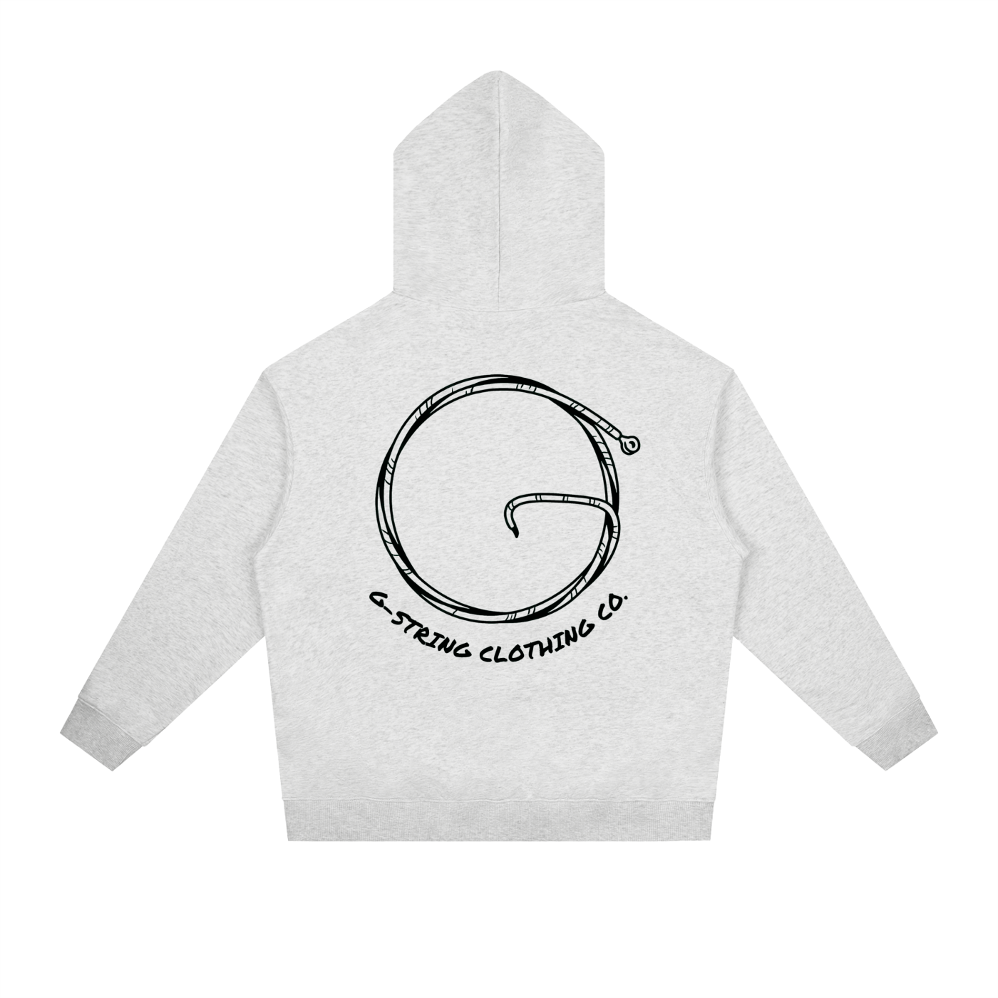G-String Clothing Signature Heavyweight Drop-Shoulder Logo Hoodie (Unisex)