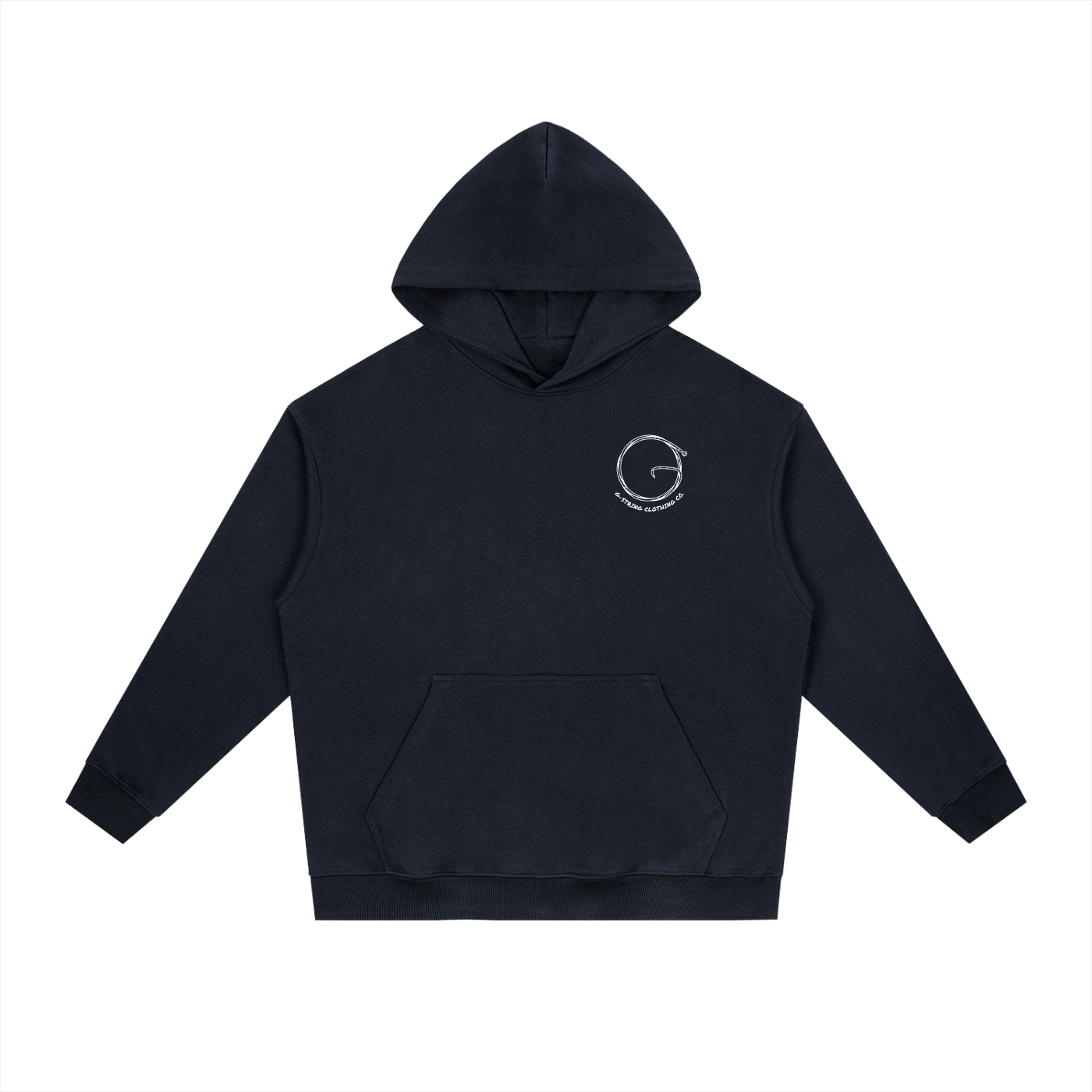 G-String Clothing Signature Heavyweight Drop-Shoulder Logo Hoodie (Unisex)