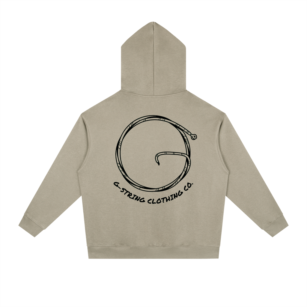 G-String Clothing Signature Heavyweight Drop-Shoulder Logo Hoodie (Unisex)