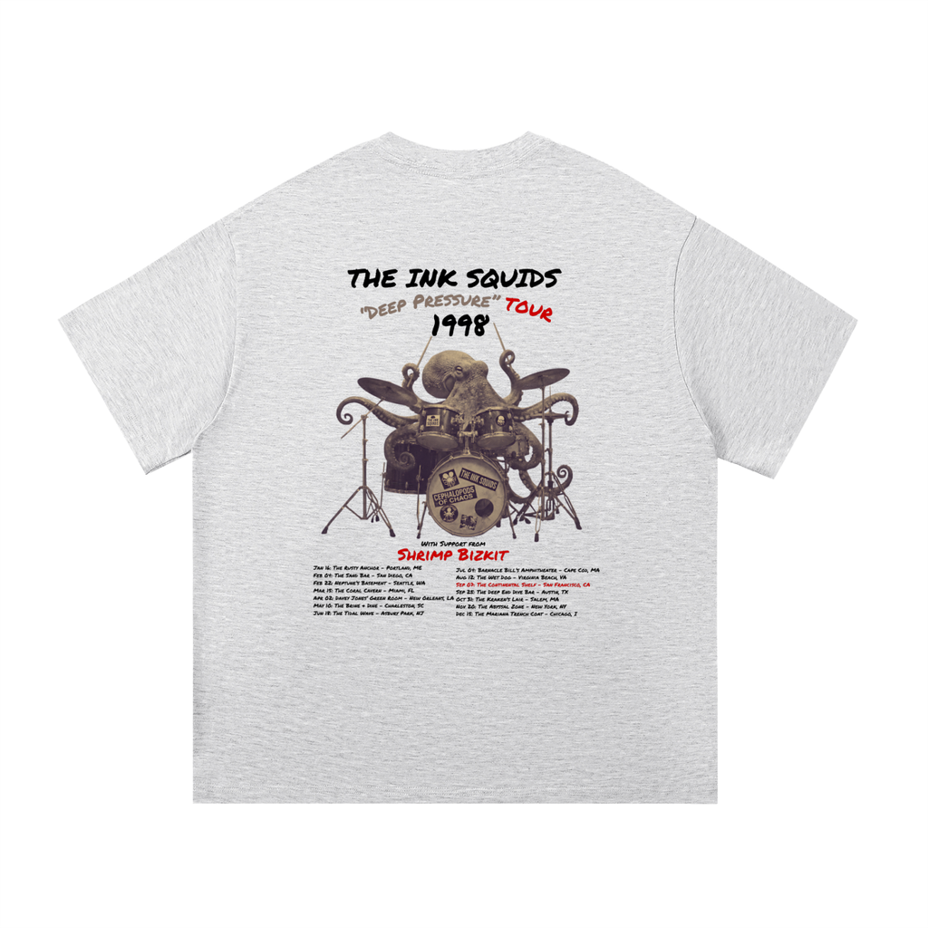 "The Ink Squids" 1998 Deep Pressure Tour Tee (Unisex)