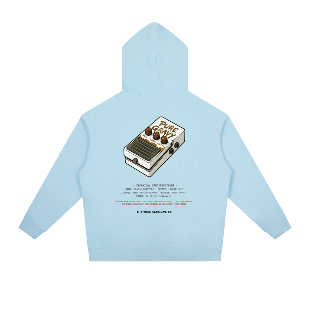 "Pure Gravy" Guitar/Bass Effects Pedal Hoodie (Unisex)