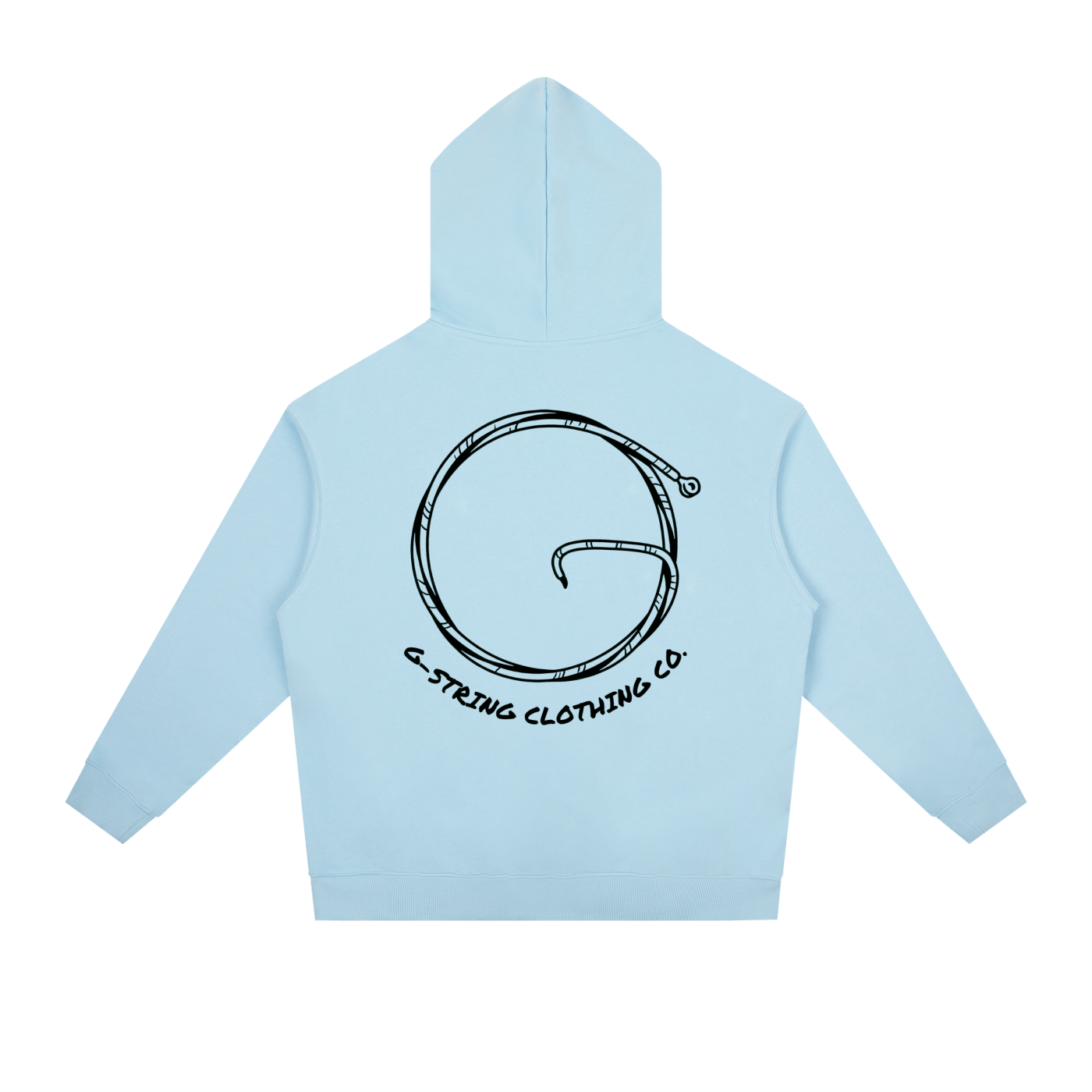 G-String Clothing Signature Heavyweight Drop-Shoulder Logo Hoodie (Unisex)