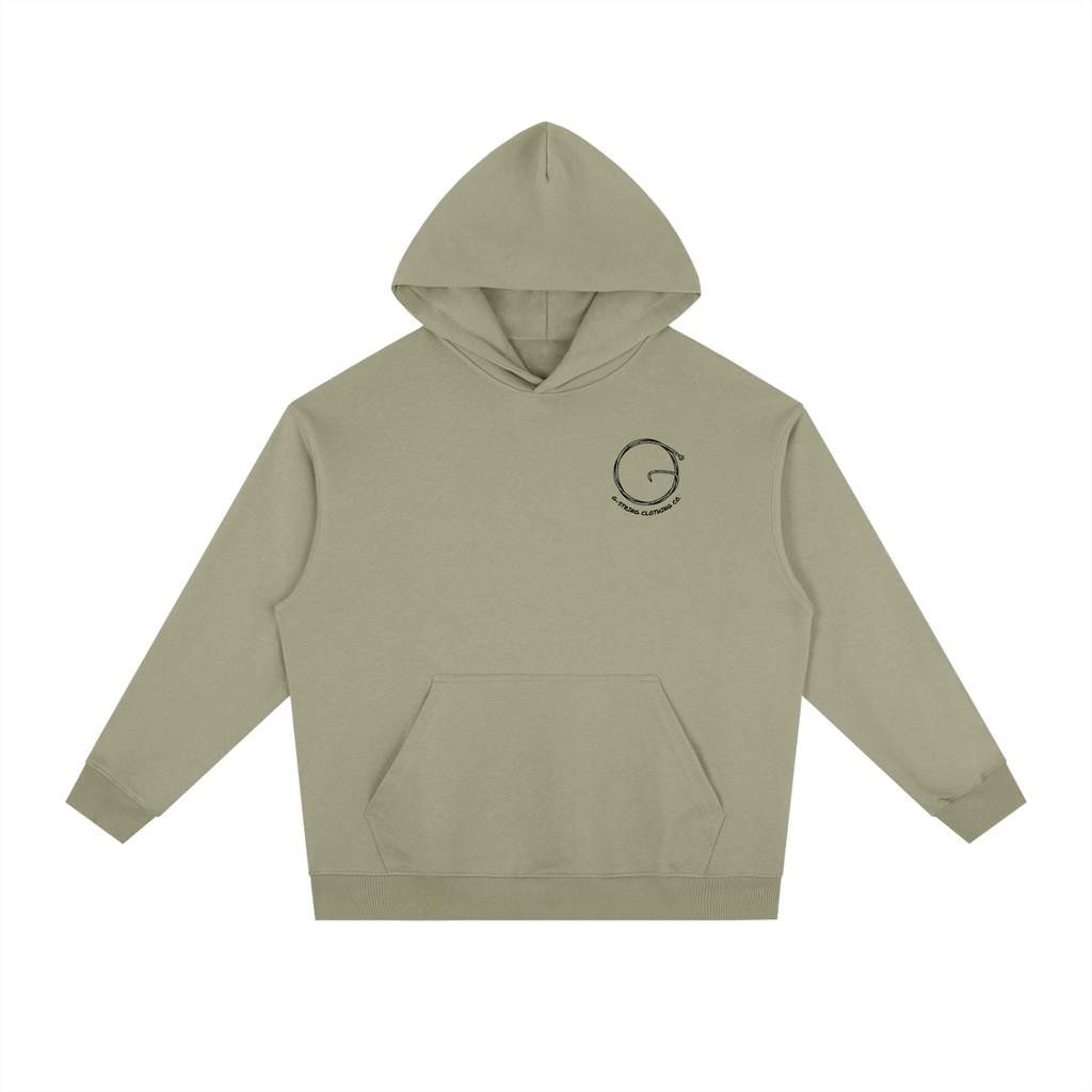 G-String Clothing Signature Heavyweight Drop-Shoulder Logo Hoodie (Unisex)