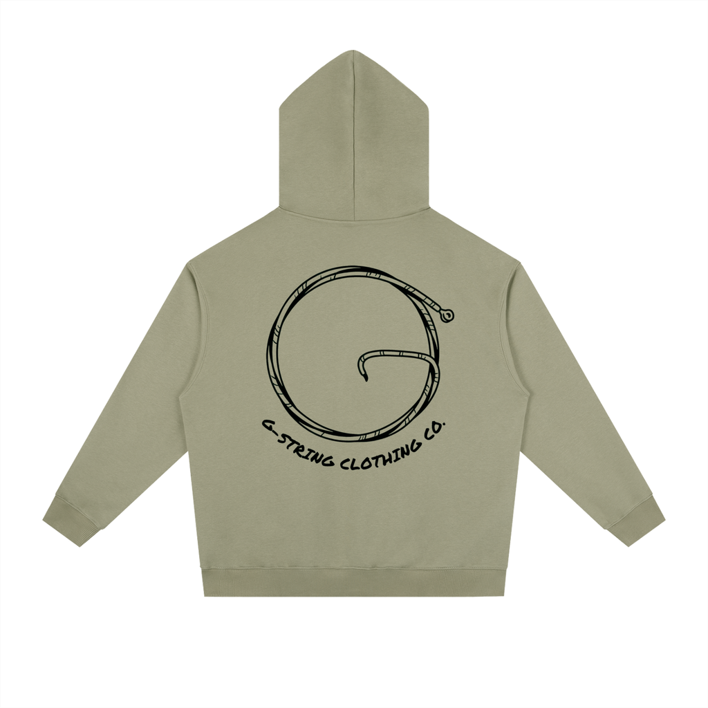 G-String Clothing Signature Heavyweight Drop-Shoulder Logo Hoodie (Unisex)