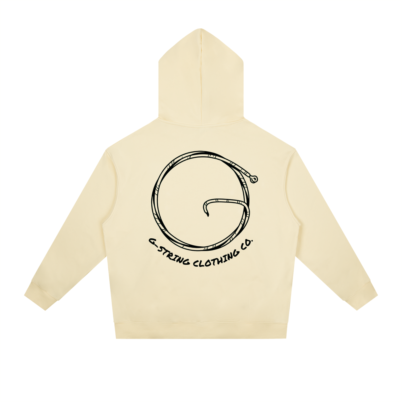 G-String Clothing Signature Heavyweight Drop-Shoulder Logo Hoodie (Unisex)