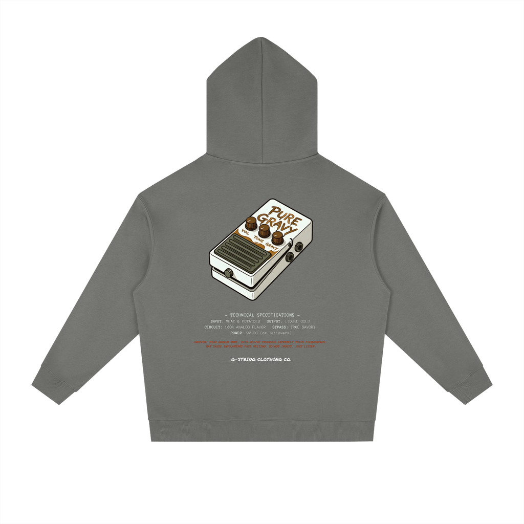 "Pure Gravy" Guitar/Bass Effects Pedal Hoodie (Unisex)